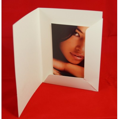 A4 White Presentation Folders